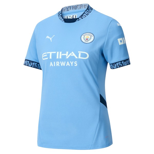 Camiseta Manchester City 1ª Mujer 2024 2025